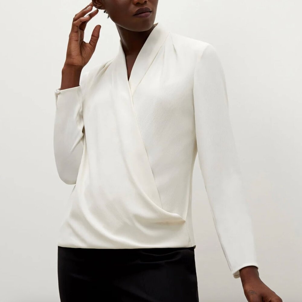 M.M Lafleur The Antoinette Top - Soft Wave